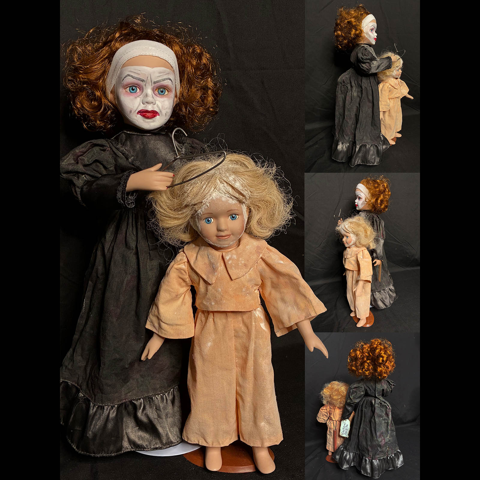 Joan and Christina Doll Set Commission Erika's Emporium