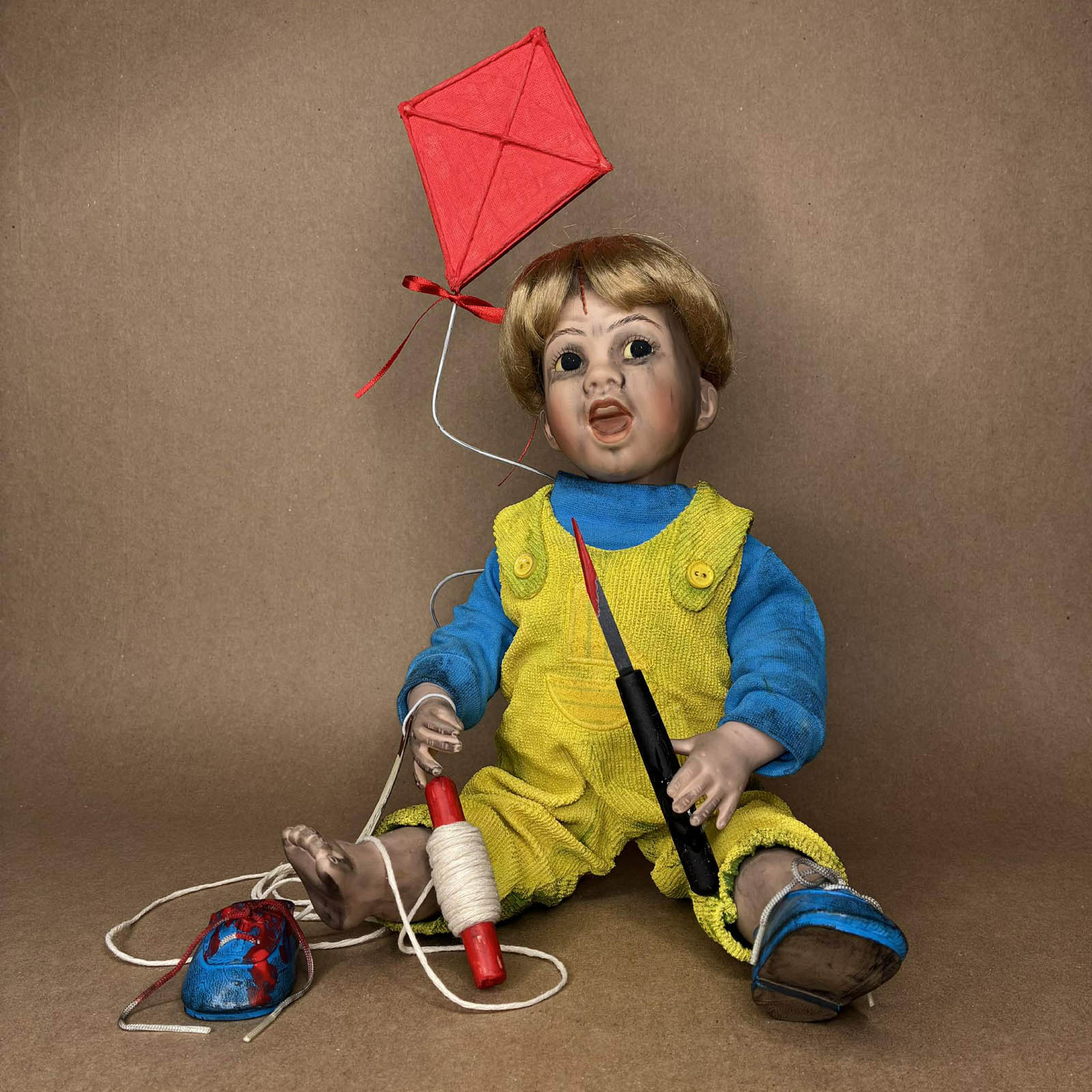 OOAK Gage Doll Pet Sematary Erika’s Emporium