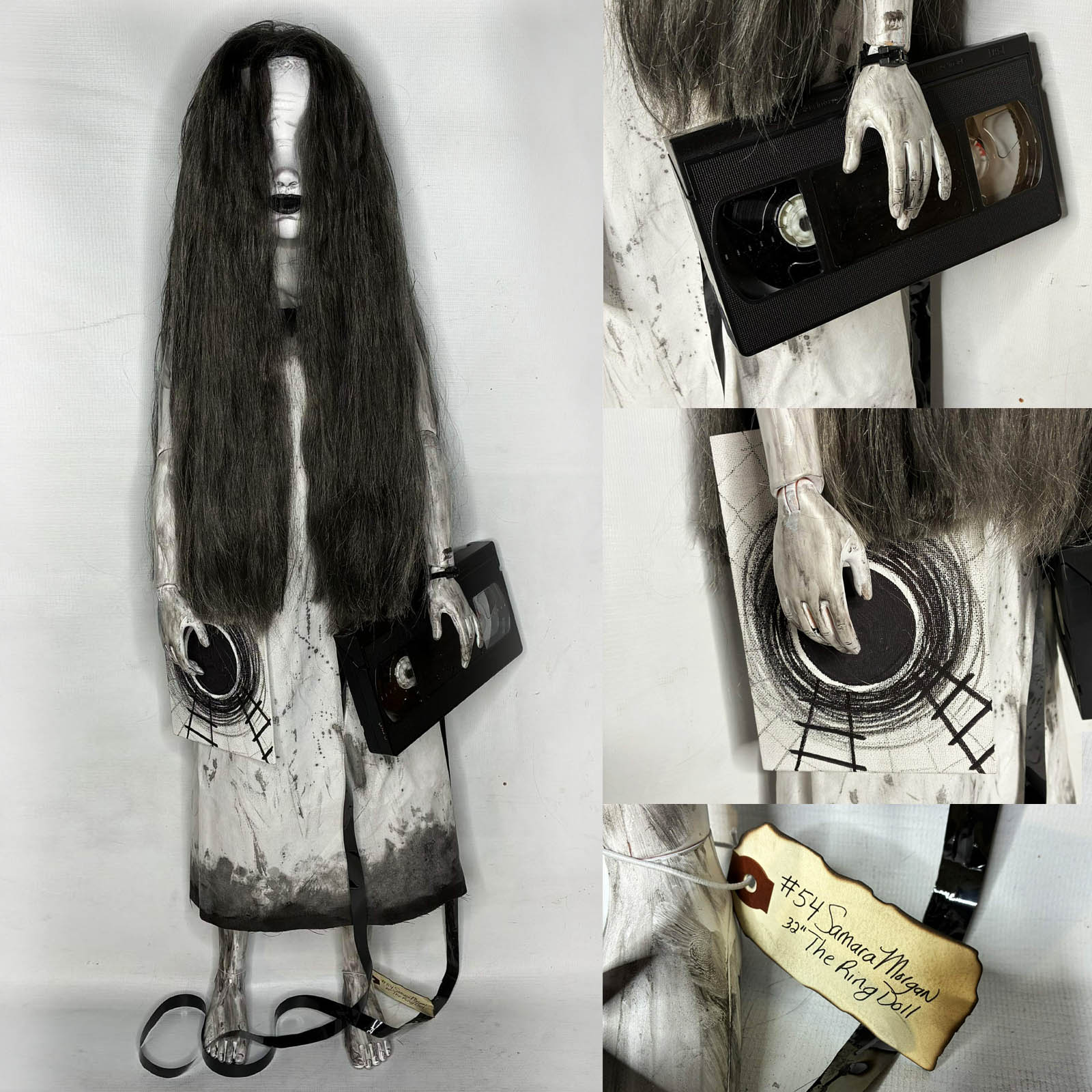Samara Morgan The Ring Horror Movie Character Doll by Erika's Emporium