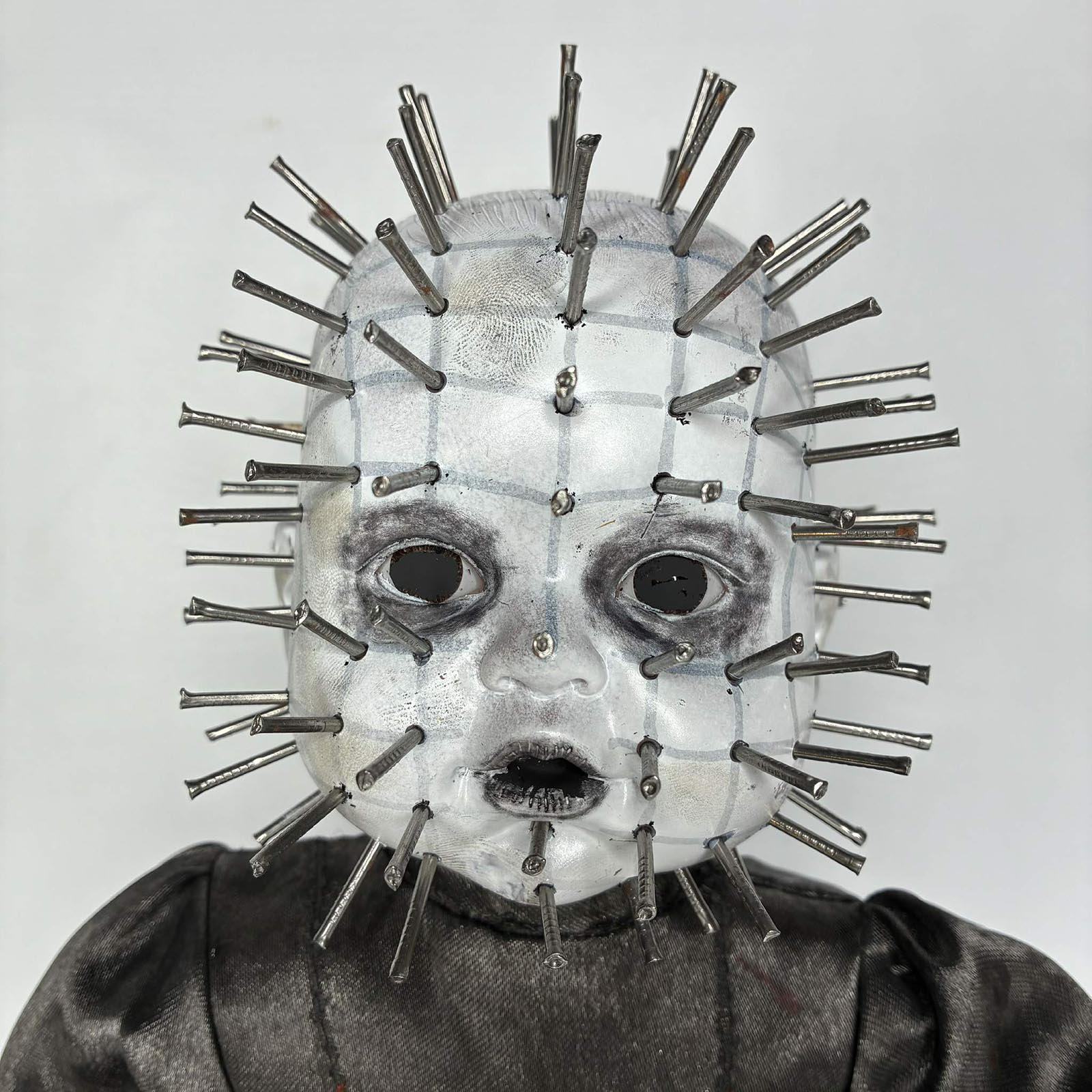 Handmade Pinhead Horror Movie Doll by Erika’s Emporium