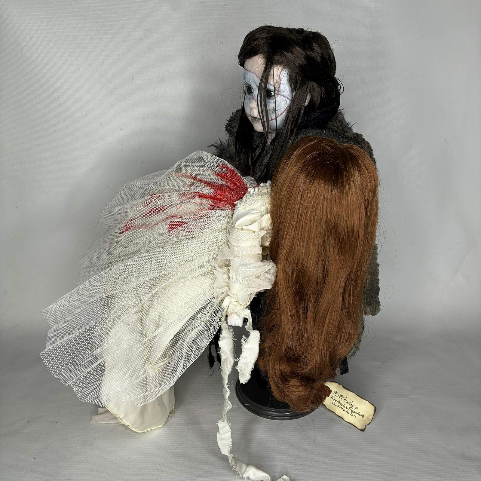 Guillermo del Toro inspired Creature and Elizabeth doll