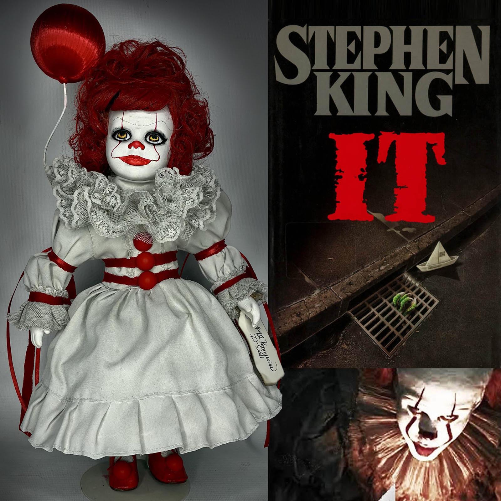 Pennywise IT Horror Movie Character Doll by Erika's Emporium