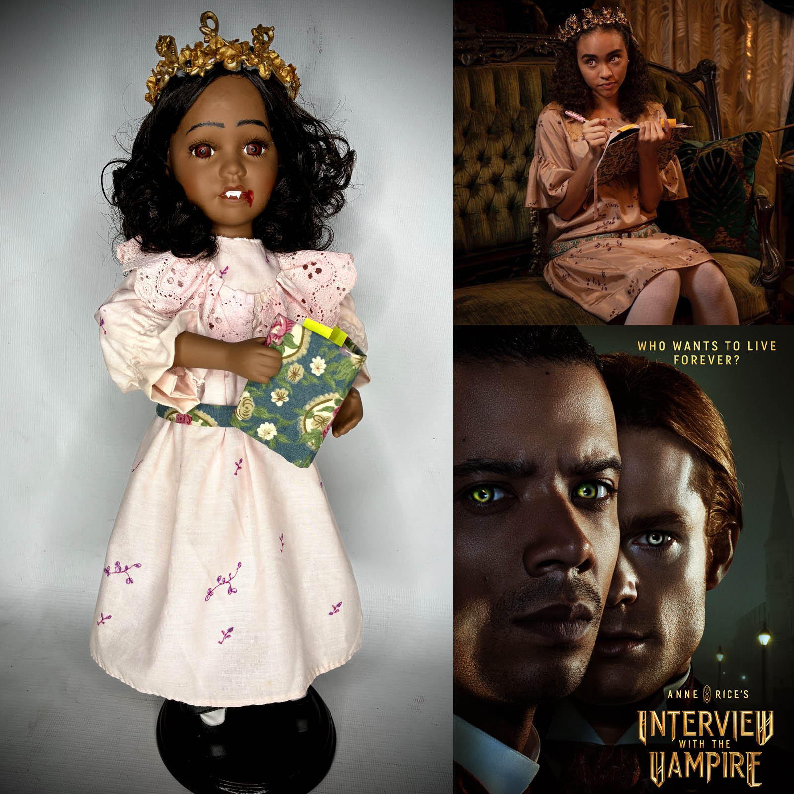 Claudia Interview With The Vampire Season 1 Commissioned Doll