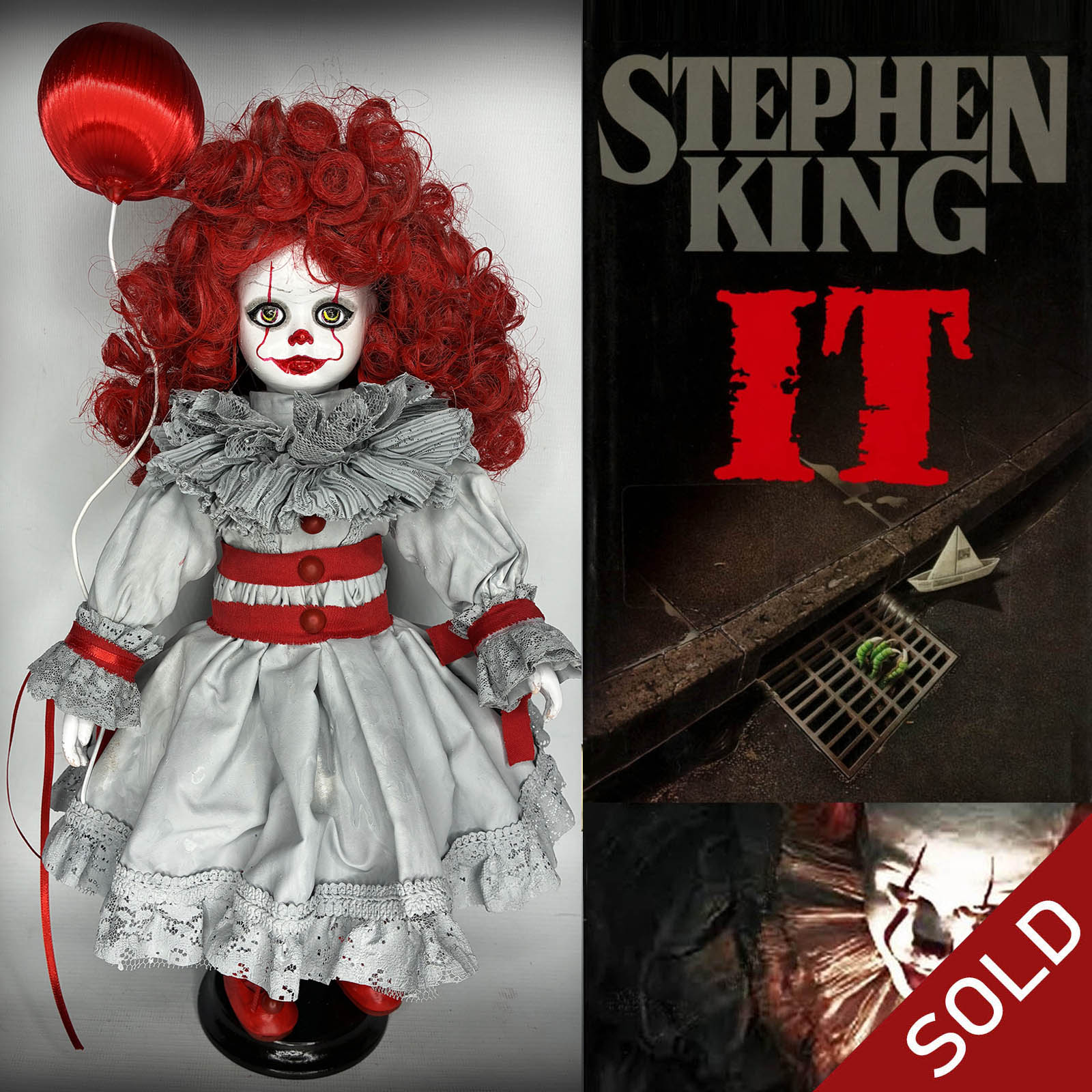 Pennywise IT (Commissioned Doll) by Erika's Emporium